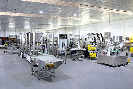 Xưởng máy chiết rót
